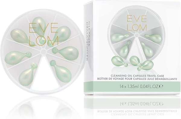 CLEANSING OIL CAPSULES TRAVEL CASE 14 X